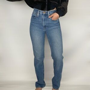 J. Crew Women's Straight Leg Jeans - Blue